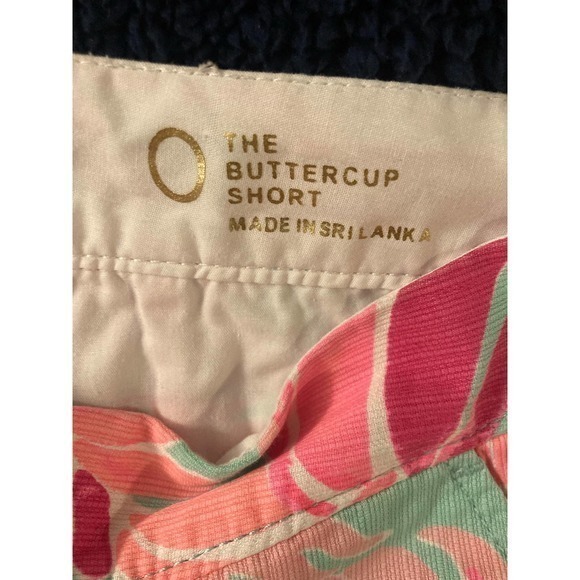 Lilly Pulitzer Buttercup Shorts in Love Bird Pattern Size 0‎ - Picture 7 of 8